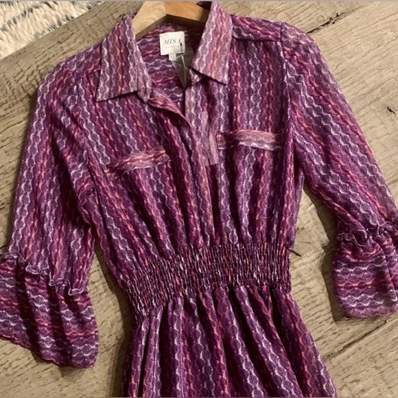 MISA Los Angeles Long Purple Dress, Size XS 💎 Firm & Final — Priced to Sell!! - Picture 2 of 6